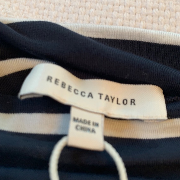 STRIPED DARK NAVY TOP - MODALF TURTLENECK - Picture 4 of 8